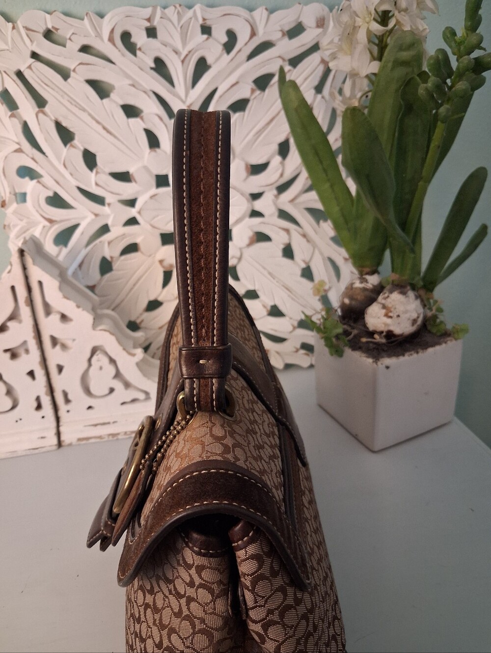 Coach Vintage Y2K Soho Signature Handbag - Picture 11 of 16